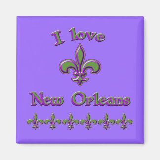 Imán Amo Nueva Orleans A camisetas, Mugs, Botones