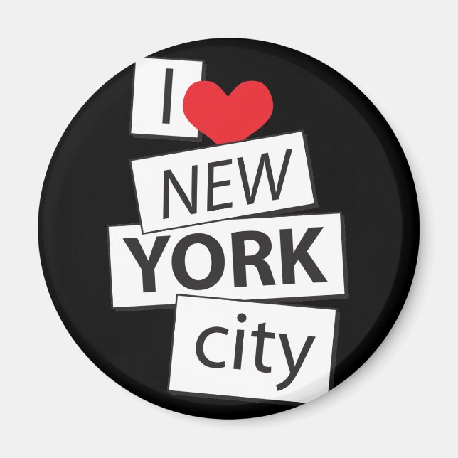 Imán Amo Nueva York (Frente)