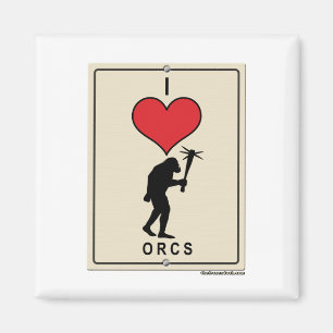 Imán Amo Orcs