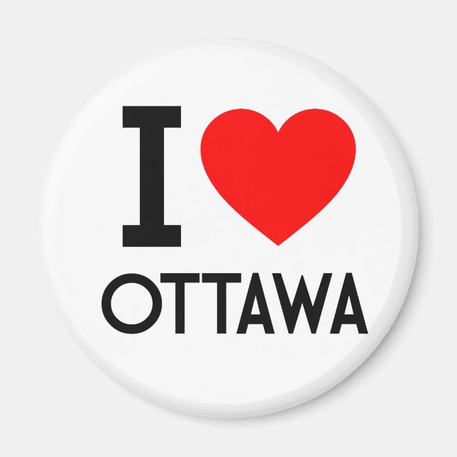 Imán Amo Ottawa (Frente)