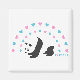 Imán Amo Panda
