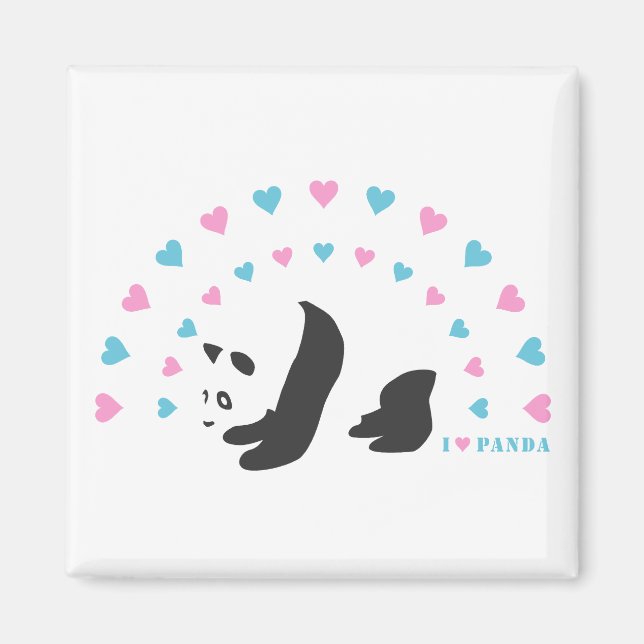 Imán Amo Panda (Frente)