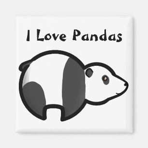 Imán Amo pandas