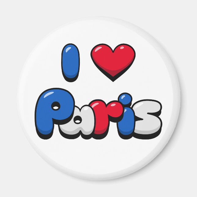 Imán Amo París (Frente)