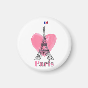 Imán Amo París Torre Eiffel Francia Regalo