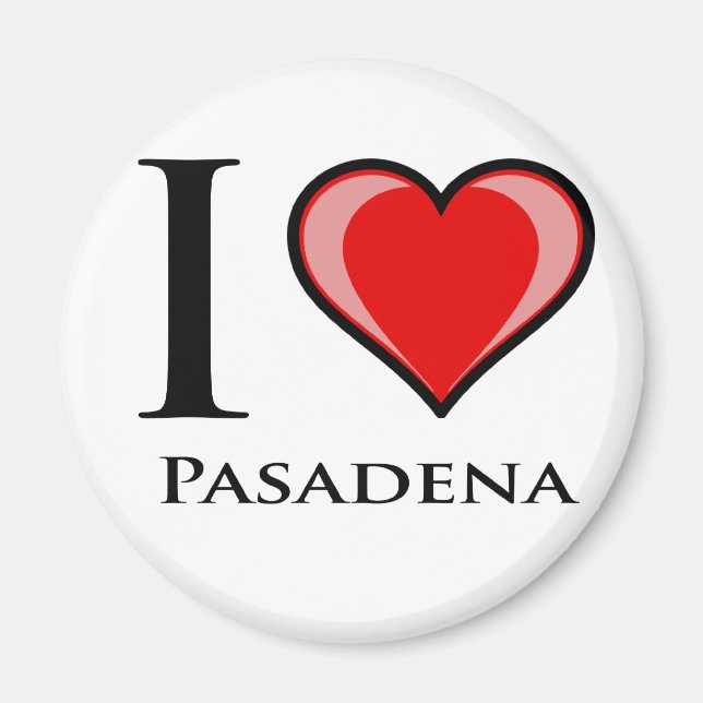Imán Amo Pasadena (Frente)