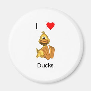 Imán Amo patos