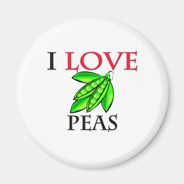 Imán Amo Peas (Frente)