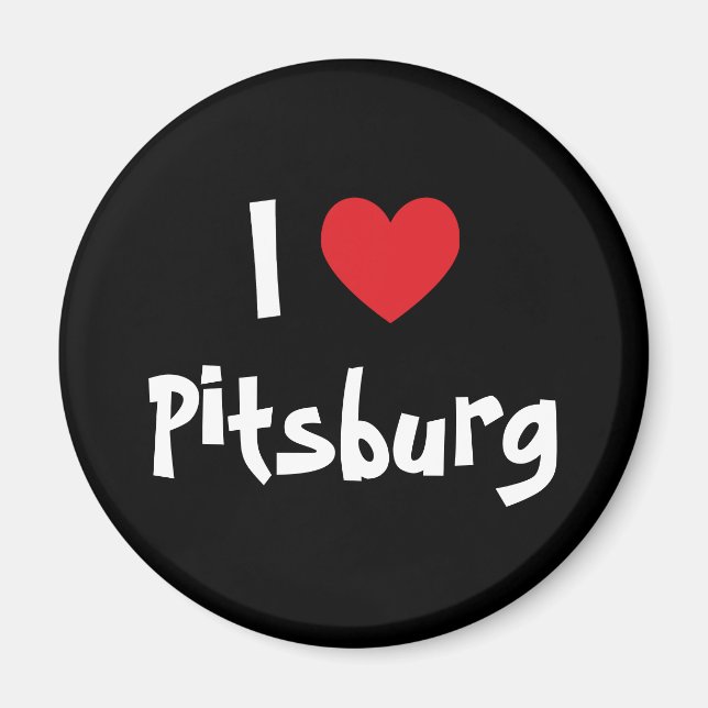 Imán Amo Pitsburg (Frente)