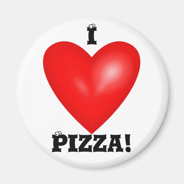 Imán Amo Pizza Magnet (Frente)