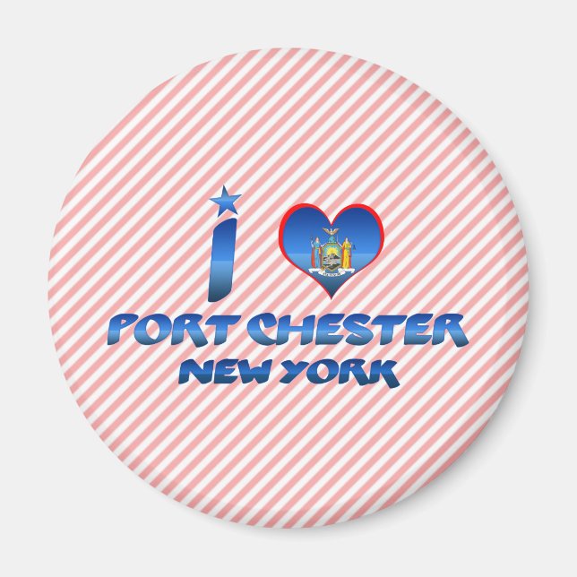 Imán Amo Port Chester, Nueva York (Frente)