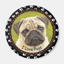 Imán Amo Pugs 2 Magnet