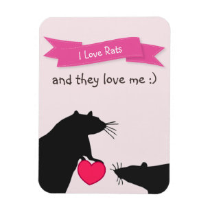 Imán Amo ratas y me aman
