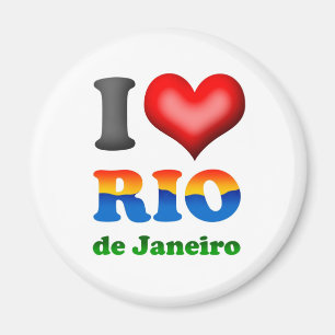 Imán Amo Río de Janeiro, el Brasil la ciudad