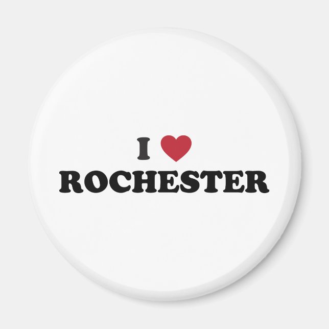Imán Amo Rochester New York (Frente)