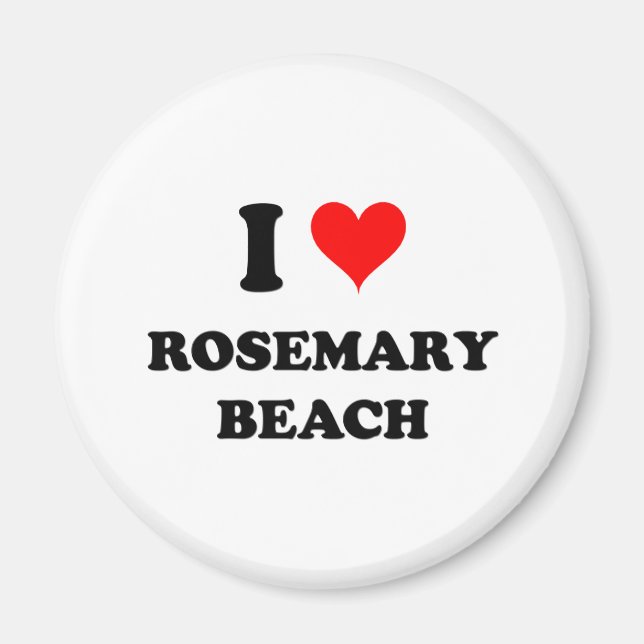 Imán Amo Rosemary Beach Florida (Frente)
