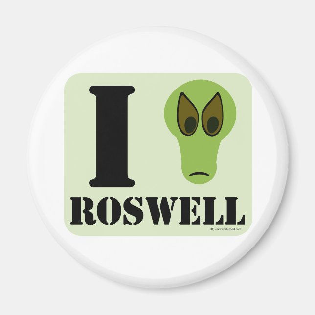 Imán Amo Roswell (Frente)
