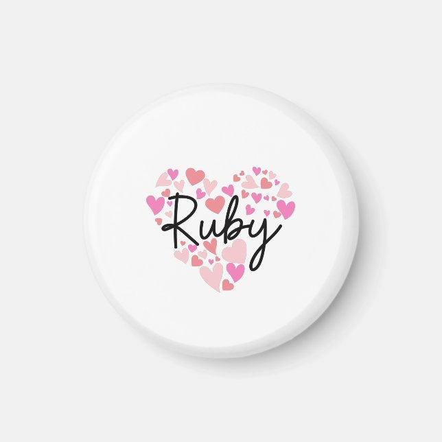 Imán Amo Ruby (Frente)