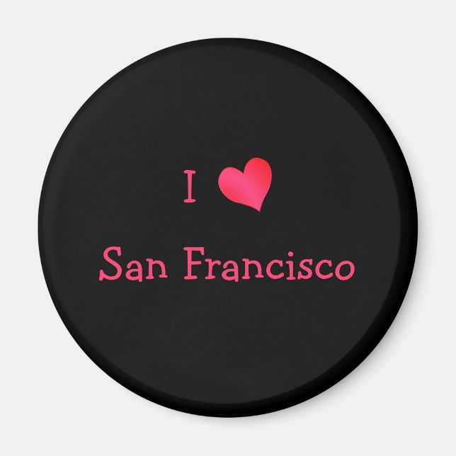 Imán Amo San Francisco (Frente)