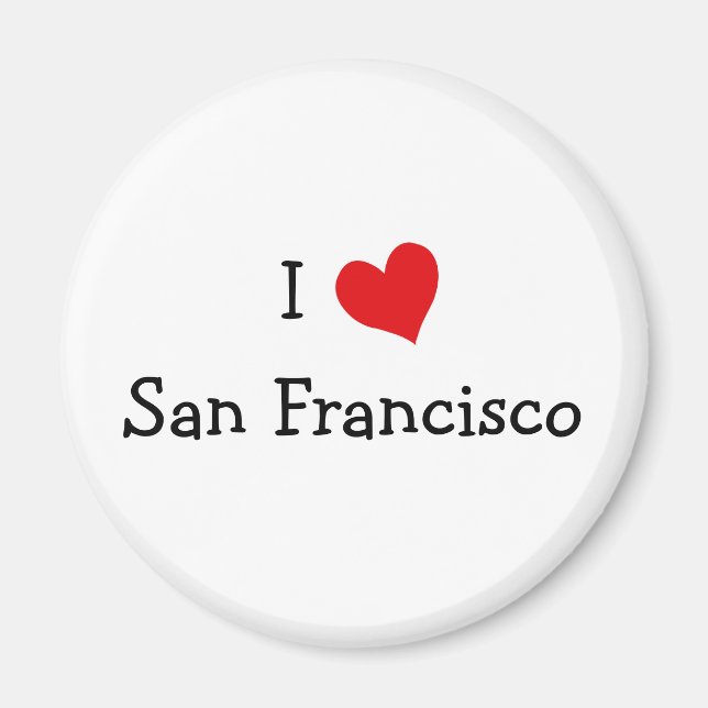 Imán Amo San Francisco (Frente)