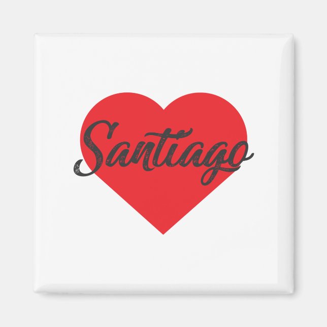 Imán Amo Santiago - Chile (Frente)