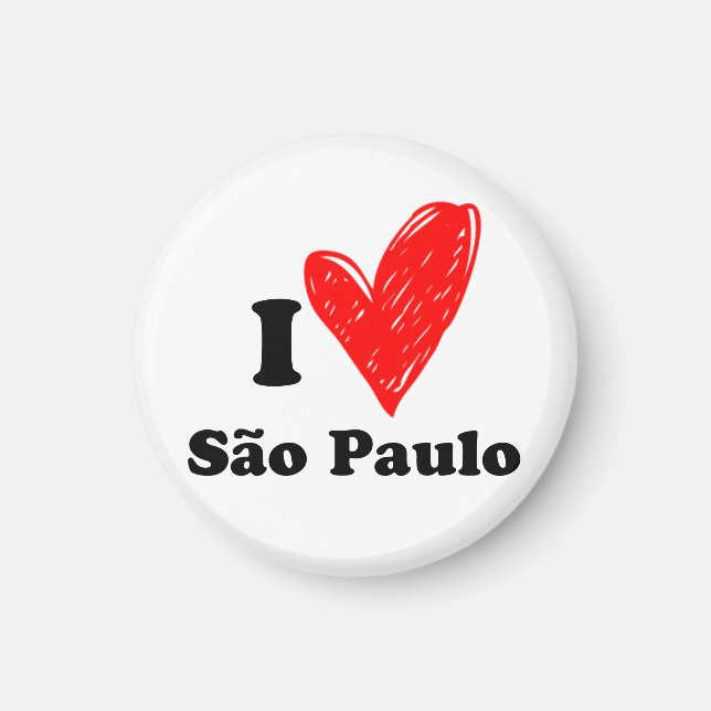Imán Amo São Paulo (Frente)