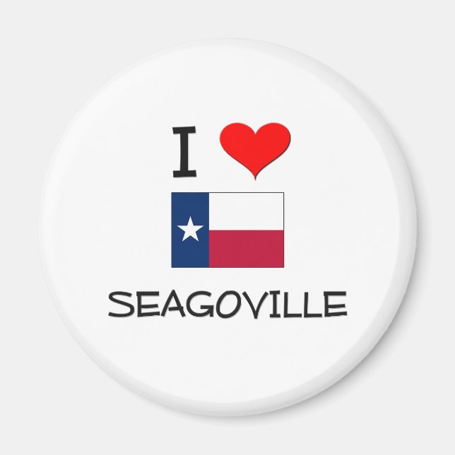 Imán Amo Seagoville Texas (Frente)