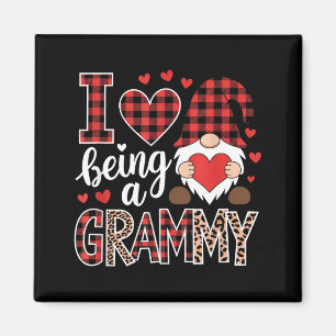 Imán Amo ser una Gnome Abuela coincidente Familia Valen