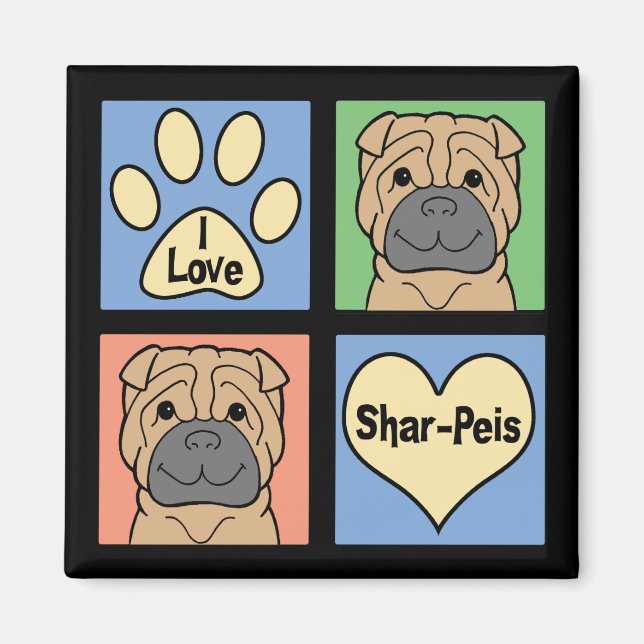 Imán Amo Shar-Peis (Frente)