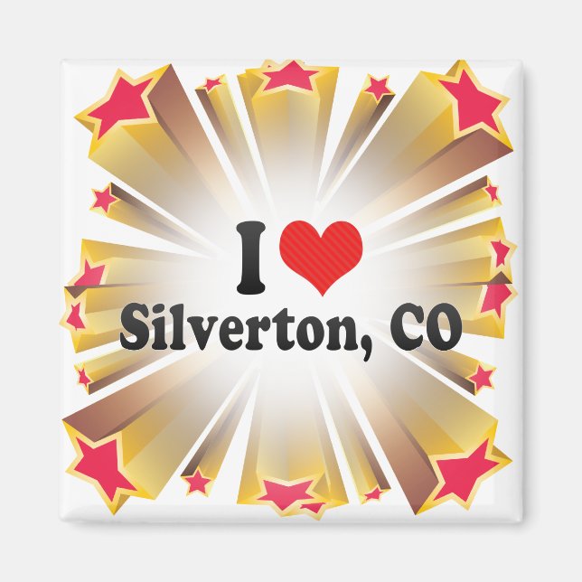 Imán Amo Silverton, CO (Frente)