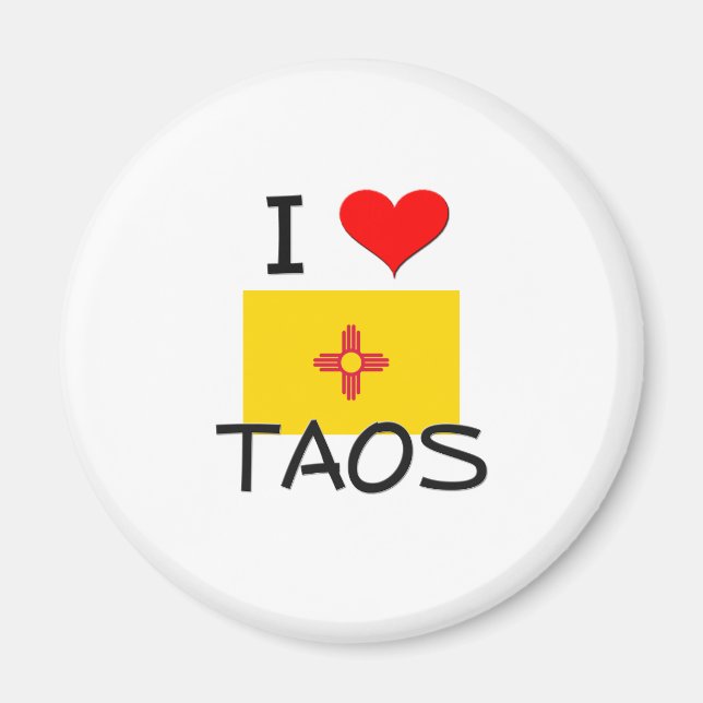 Imán Amo Taos Nuevo México (Frente)