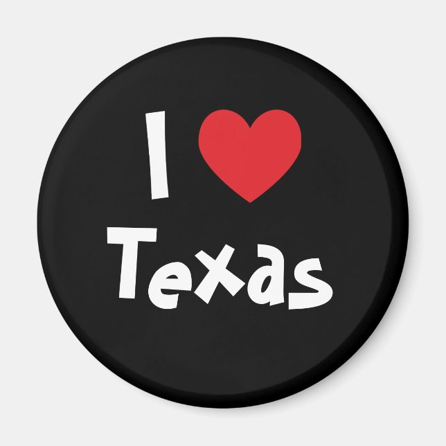 Imán Amo Texas (Frente)