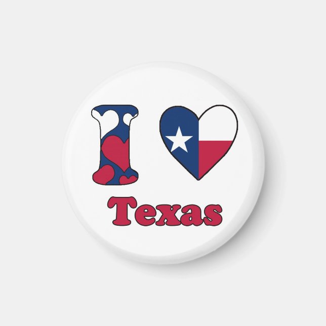 Imán Amo Texas (Frente)