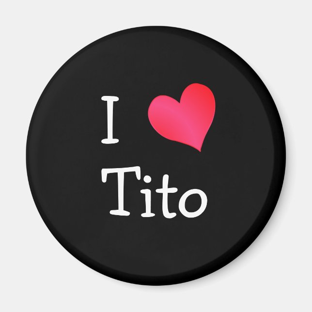 Imán Amo Tito (Frente)