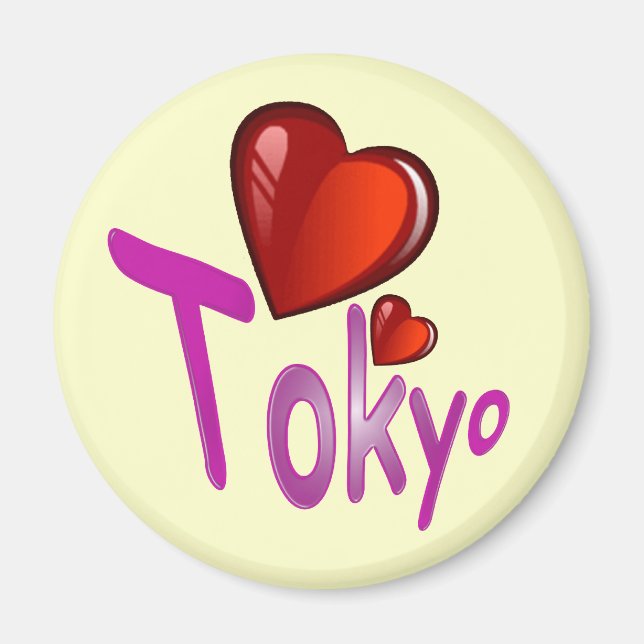 Imán ¡Amo Tokio! (Frente)