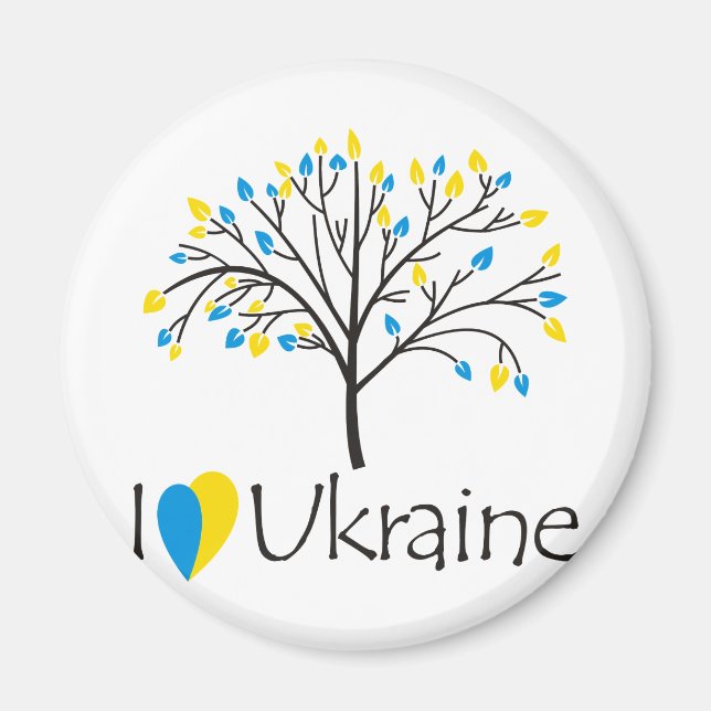 Imán Amo Ucrania (Frente)