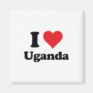 Imán Amo Uganda Recuerdo Temático del País