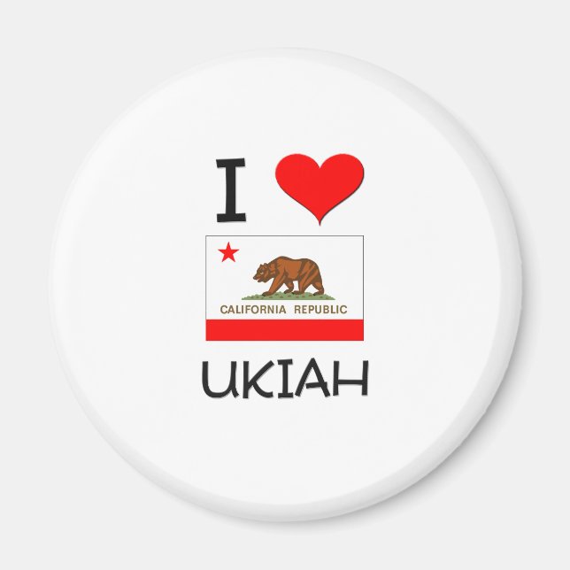 Imán Amo UKIAH California (Frente)