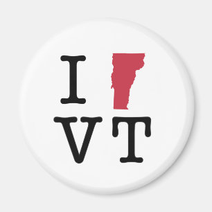 Imán Amo Vermont