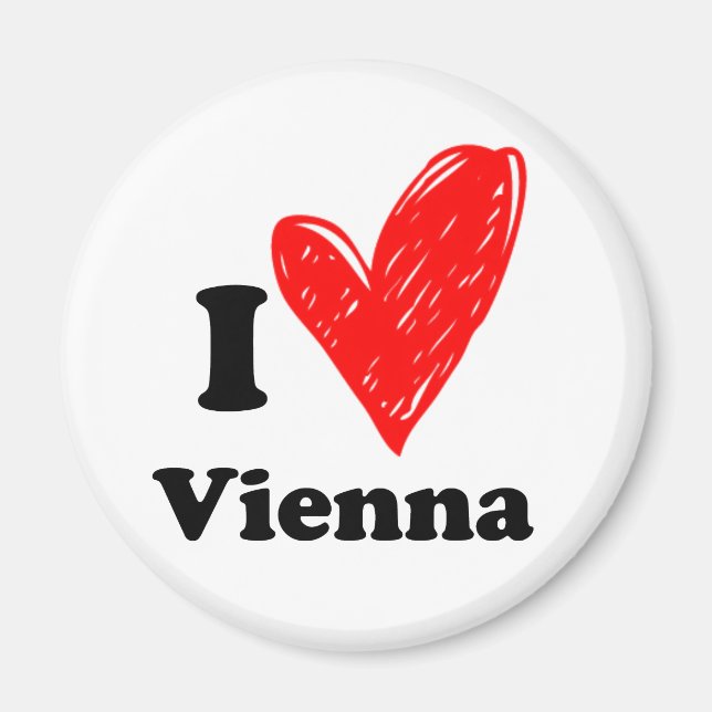Imán Amo Viena (Frente)