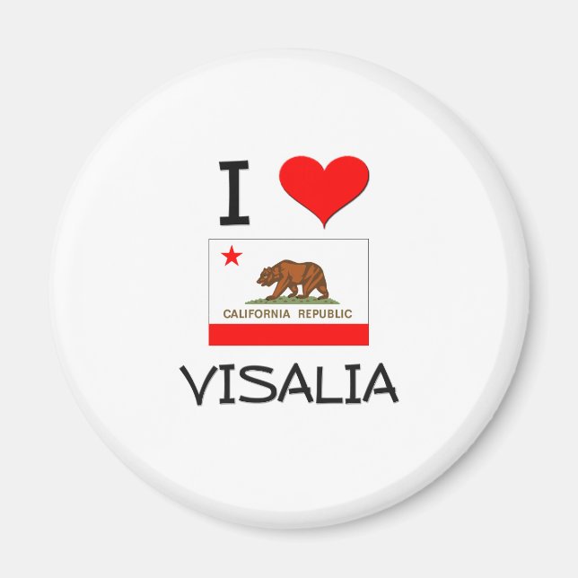 Imán Amo VISALIA California (Frente)