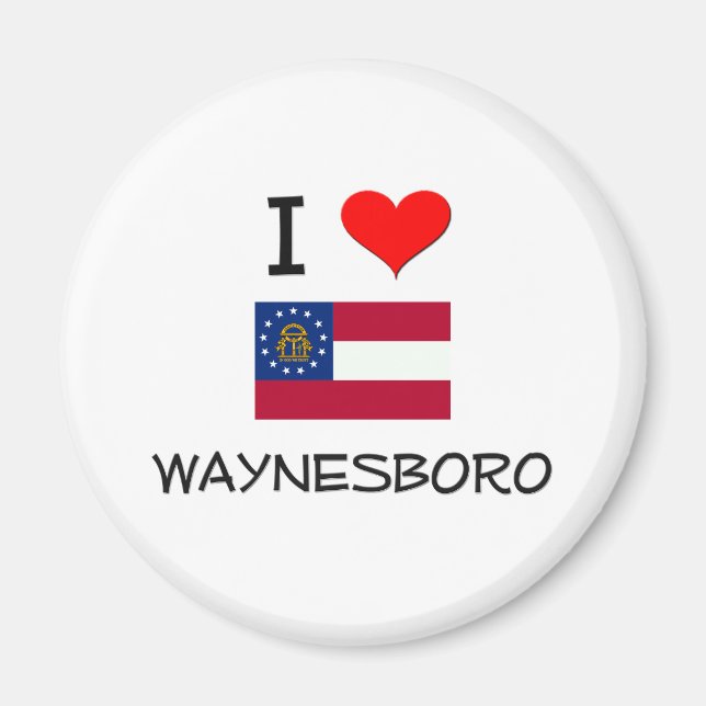 Imán Amo WAYNESBORO Georgia (Frente)