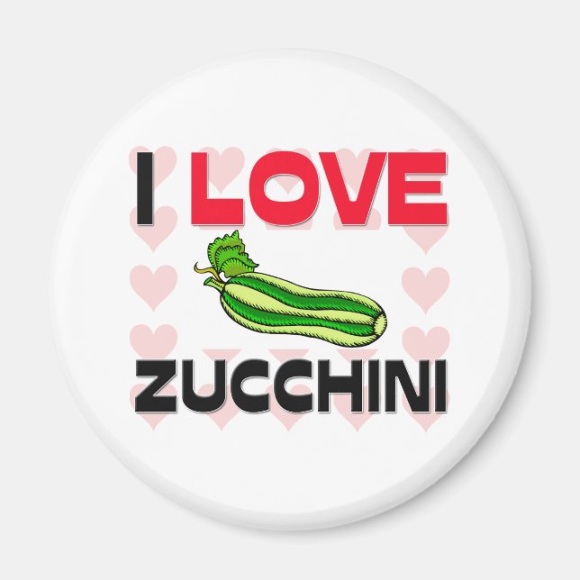 Imán Amo Zucchini (Frente)
