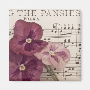 Imán Among The Pansies