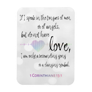 Imán Amor 1 Corintios 13:1