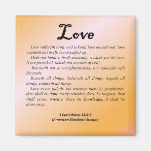 Imán Amor 1 Corintios 13-4