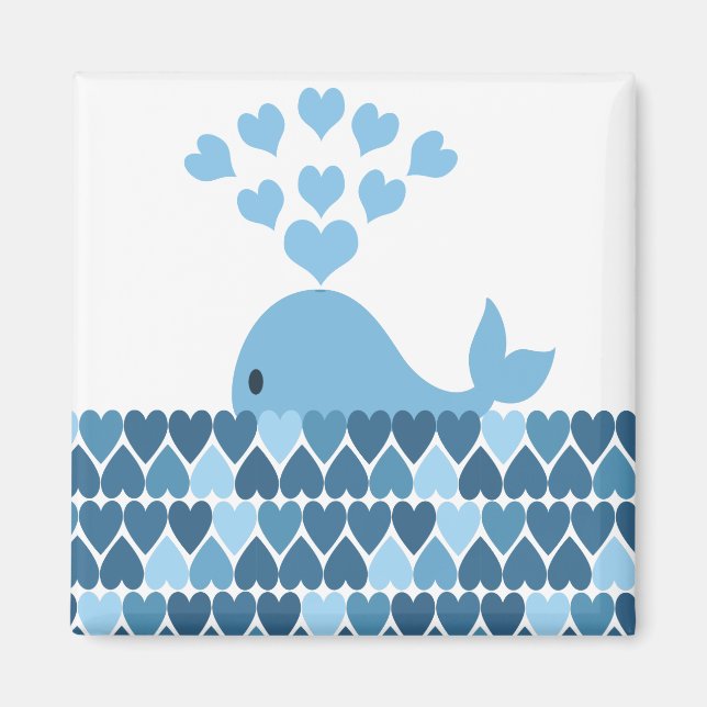 Imán Amor a la ballena (Frente)