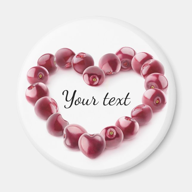 Imán Amor a la cereza (Frente)