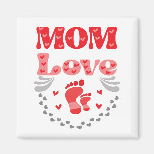 Imán Amor a mamá de los cuttos