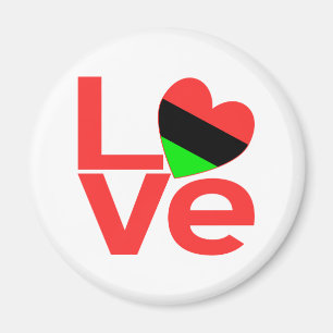 Imán Amor afroamericano